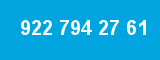 922 794 27 61